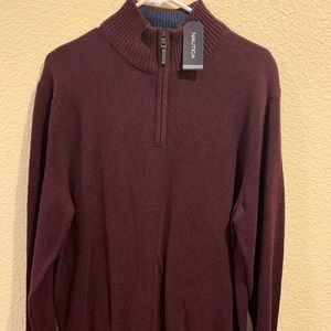 Nautica 3/4 Zip-up sweater